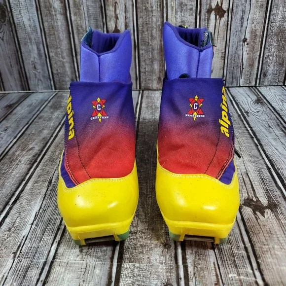 Alpina Cross Country Ski Boots NNN 608 Classic Size 45 Mens 11.5 Women's 12.5 - Picture 4 of 10